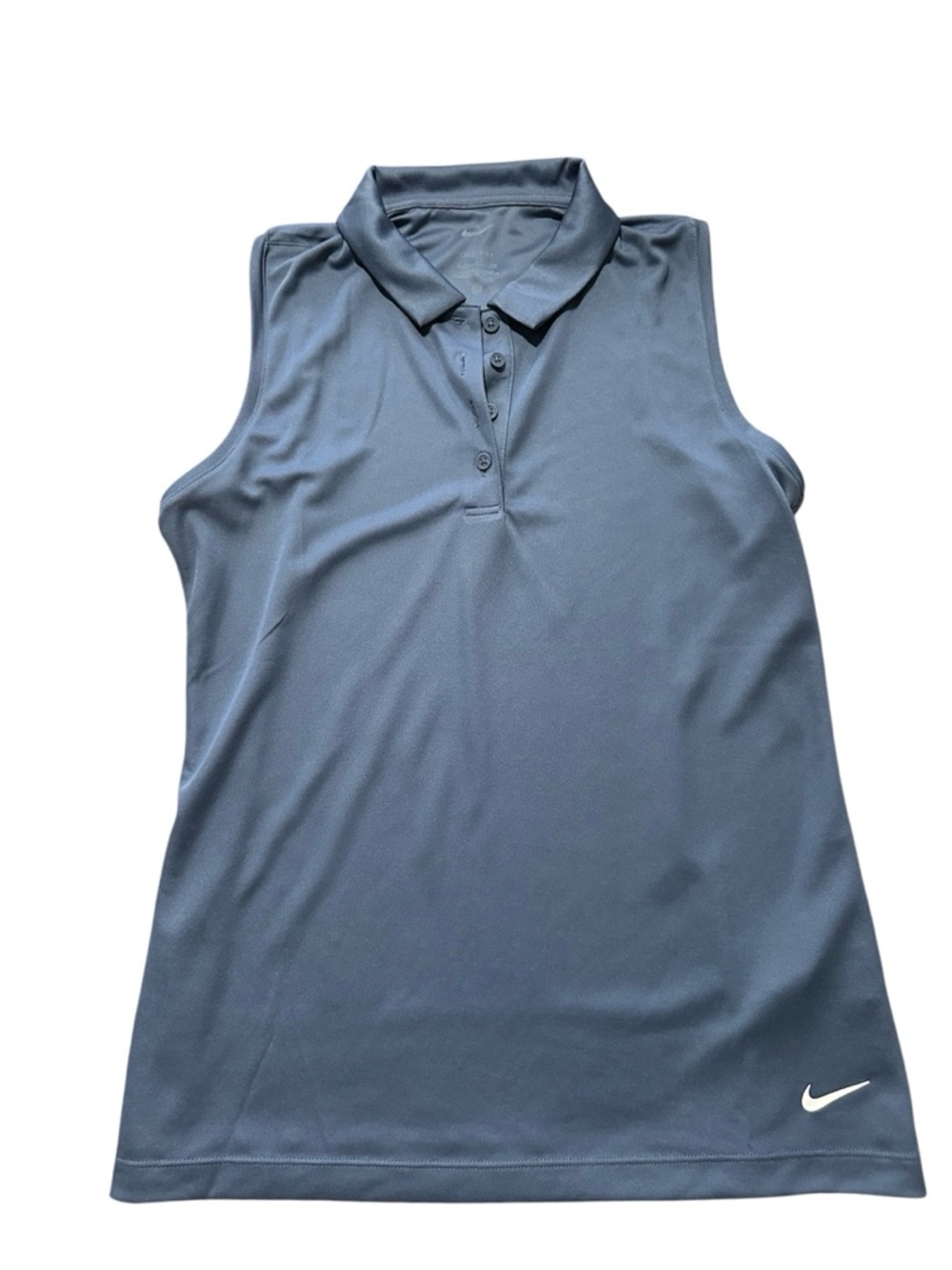 Nike Women's Sleeveless Polo Tank Top -  Black